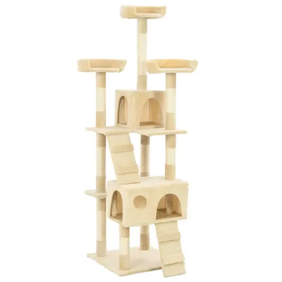 vidaXL arbre à chat Peluche