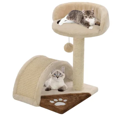 vidaXL arbre à chat Peluche