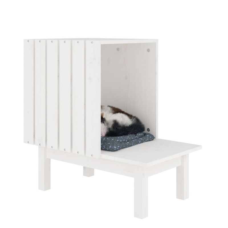 vidaXL maison pour chat Bois de pin