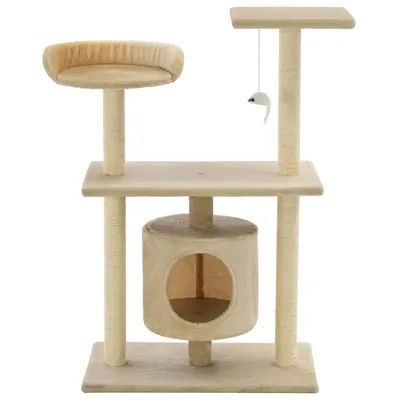 vidaXL arbre à chat Peluche
