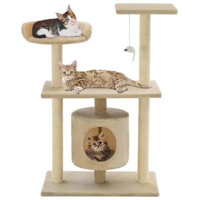vidaXL arbre à chat Peluche