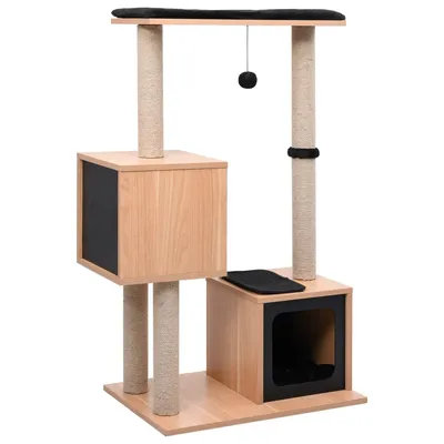 vidaXL arbre à chat MDF vidaXL arbre à chat MDF