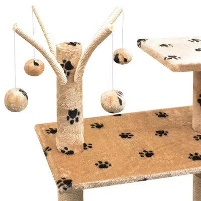 vidaXL arbre à chat Peluche