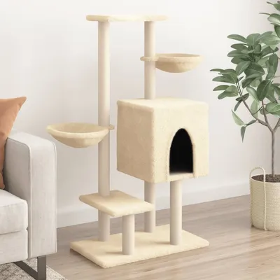 vidaXL arbre à chat Bois d'ingénierie