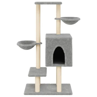 vidaXL arbre à chat Bois d'ingénierie