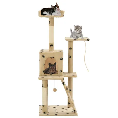 vidaXL arbre à chat Peluche