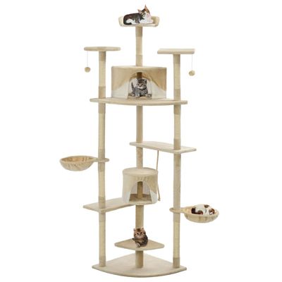 vidaXL arbre à chat Peluche