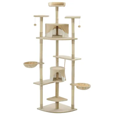 vidaXL arbre à chat Peluche