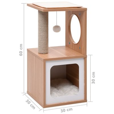 vidaXL arbre à chat MDF