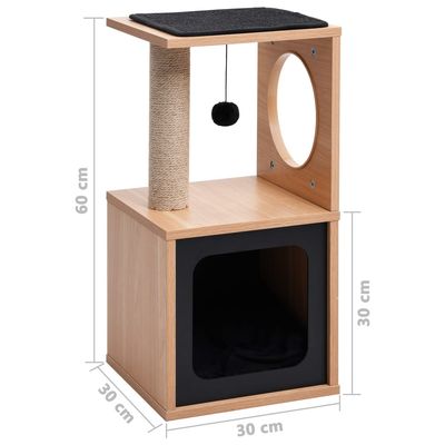 vidaXL arbre à chat MDF