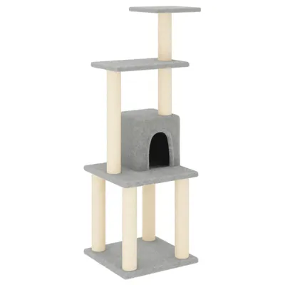 vidaXL arbre à chat Bois d'ingénierie