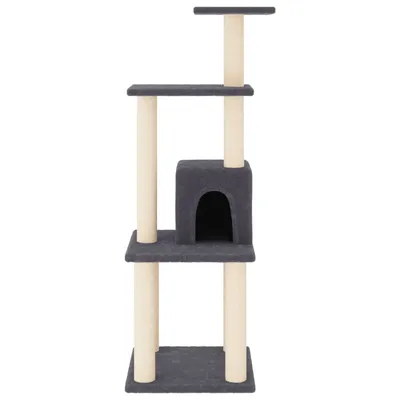 vidaXL arbre à chat Bois d'ingénierie