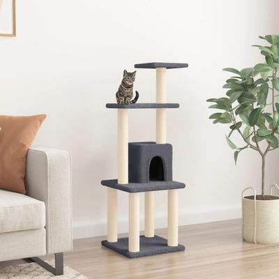 vidaXL arbre à chat Bois d'ingénierie