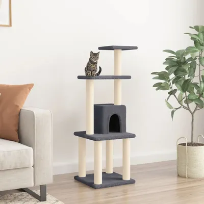 vidaXL arbre à chat Bois d'ingénierie
