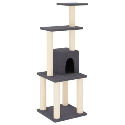 vidaXL arbre à chat Bois d'ingénierie