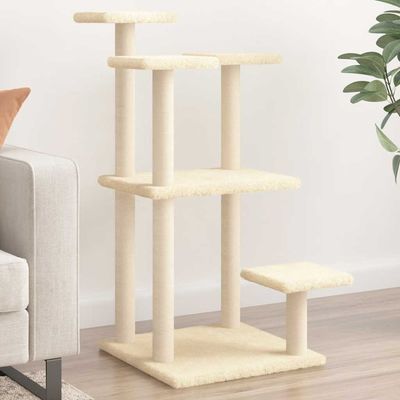 vidaXL poteau à chat Bois d'ingénierie