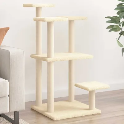 vidaXL poteau à chat Bois d'ingénierie