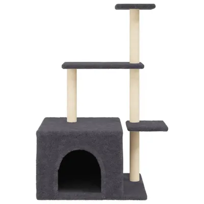 vidaXL arbre à chat Bois d'ingénierie