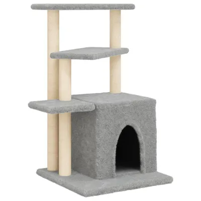 vidaXL arbre à chat Bois d'ingénierie