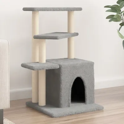 vidaXL arbre à chat Bois d'ingénierie