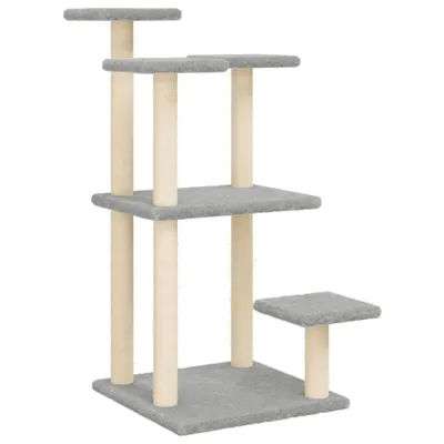 vidaXL poteau à chat Bois d'ingénierie
