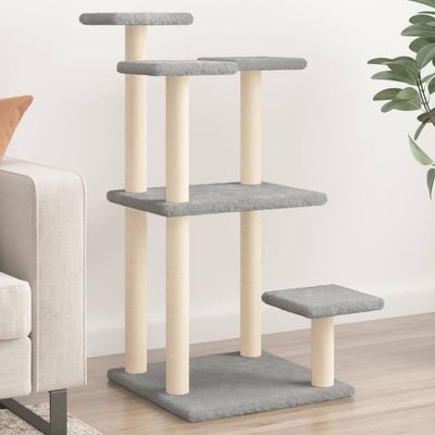 vidaXL poteau à chat Bois d'ingénierie