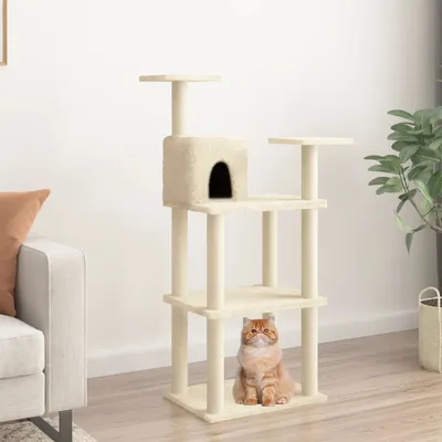 vidaXL arbre à chat Bois d'ingénierie