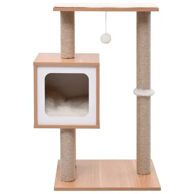 vidaXL arbre à chat MDF