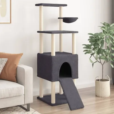 vidaXL arbre à chat Bois d'ingénierie