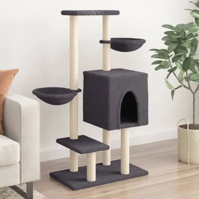 vidaXL arbre à chat Bois d'ingénierie vidaXL arbre à chat Bois d'ingénierie