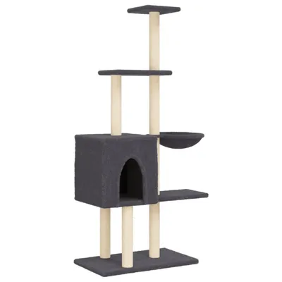 vidaXL arbre à chat Bois d'ingénierie