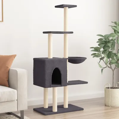 vidaXL arbre à chat Bois d'ingénierie