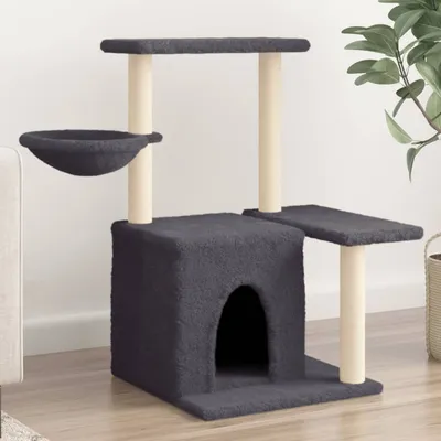 vidaXL arbre à chat Bois d'ingénierie