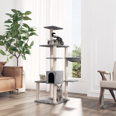 vidaXL arbre à chat Peluche