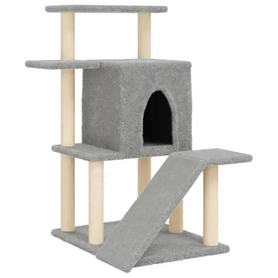 vidaXL arbre à chat Bois d'ingénierie