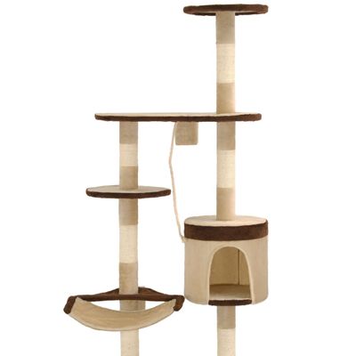 vidaXL arbre à chat Peluche