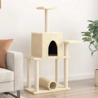 vidaXL arbre à chat Bois d'ingénierie