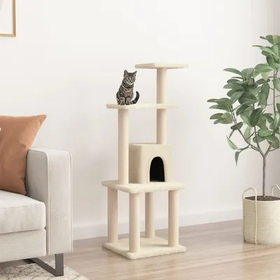 vidaXL arbre à chat Bois d'ingénierie
