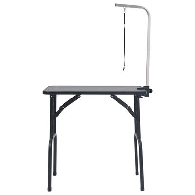 vidaXL table de toilettage pour chiens Acier