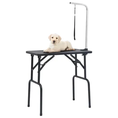 vidaXL Table de Toilettage Réglable pour Chiens Animaux Chat Multi-modèle