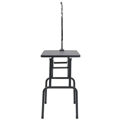 vidaXL table de toilettage pour chiens Acier