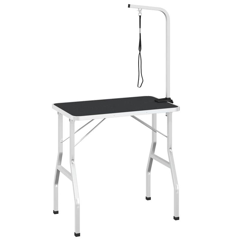vidaXL Table de toilletage Acier inoxydable