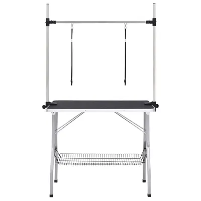 vidaXL Table de Toilettage Réglable de Chiens Animaux Chats Multi-taille