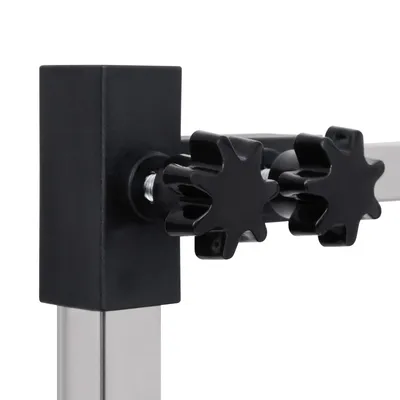 vidaXL table de toilettage pour chiens Acier