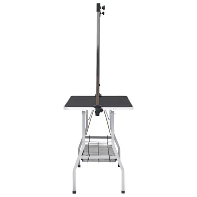 vidaXL table de toilettage pour chiens Acier