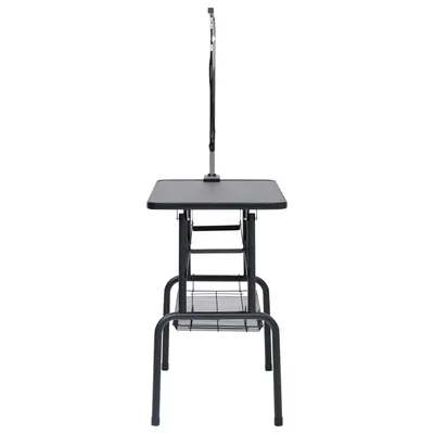 vidaXL table de toilettage pour chiens Acier