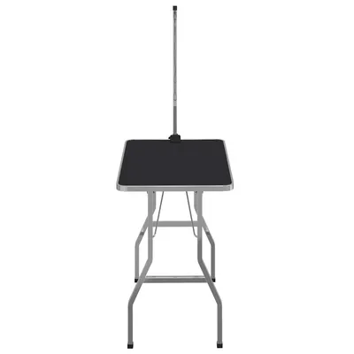 vidaXL table de toilettage pour chiens Acier