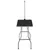 vidaXL Table de toilletage Acier inoxydable