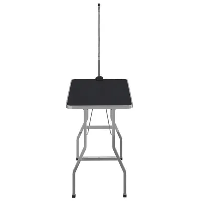 vidaXL Table de toilletage Acier inoxydable