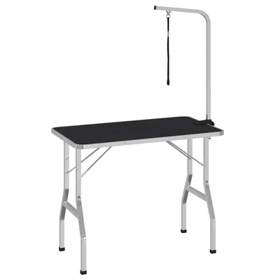 vidaXL Table de toilletage Acier inoxydable vidaXL Table de toilletage Acier inoxydable